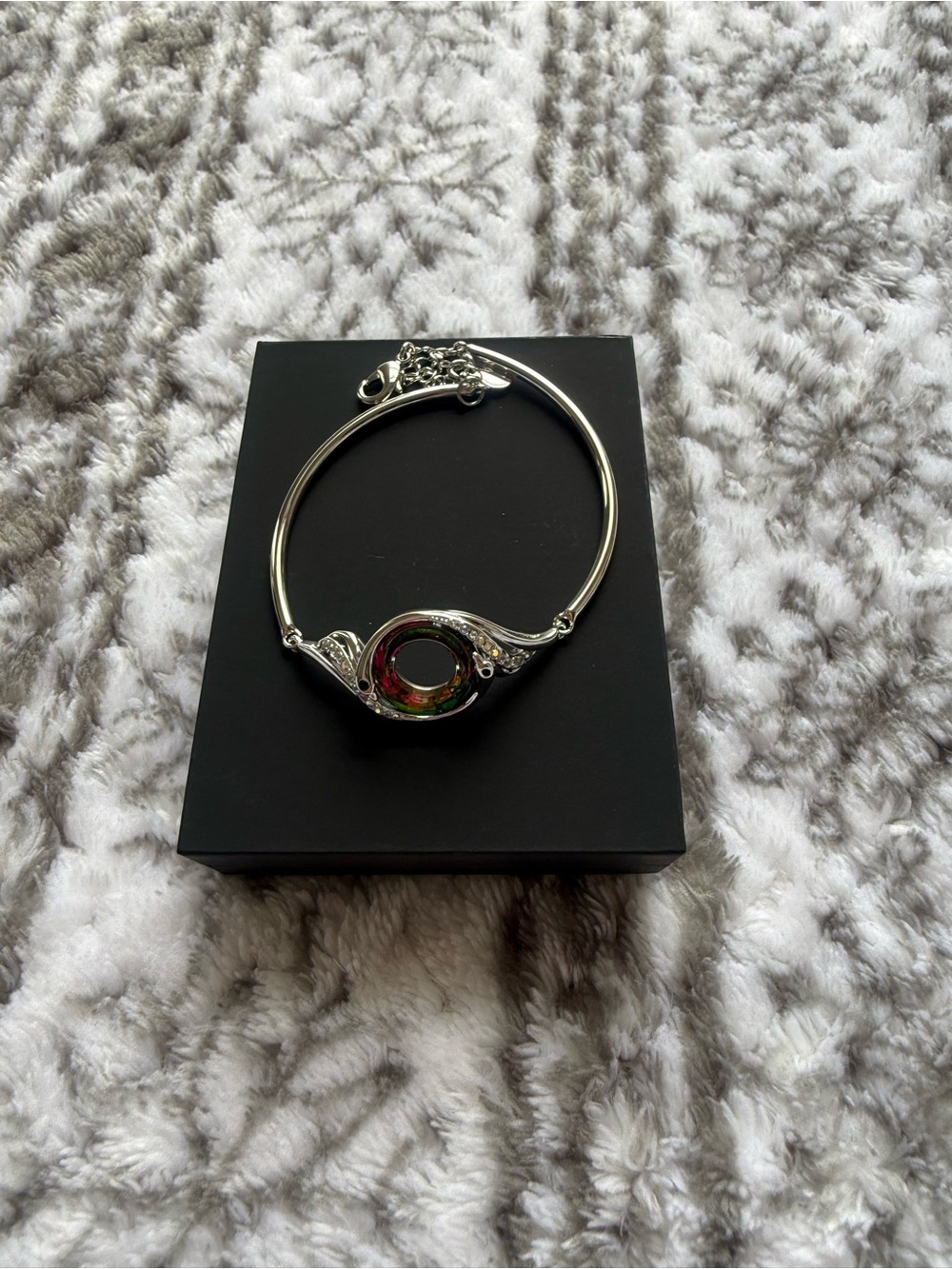 Kate Lynn Rise From the Ashes Phoenix Adjustable Bangle Bracelet for Women